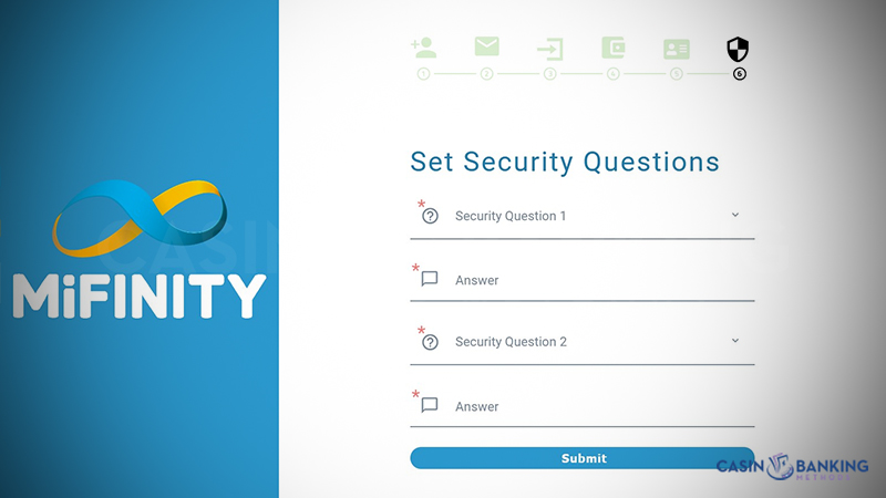 Set your security questions
