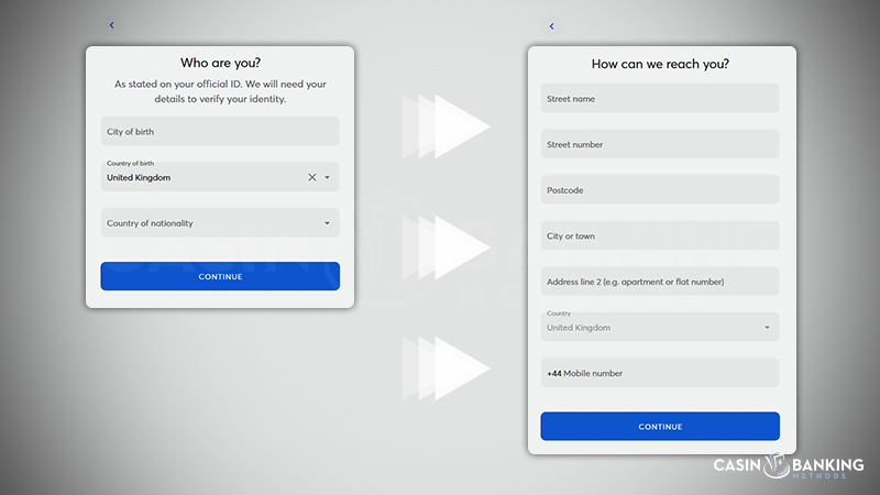 Enter other required details to complete the registration process