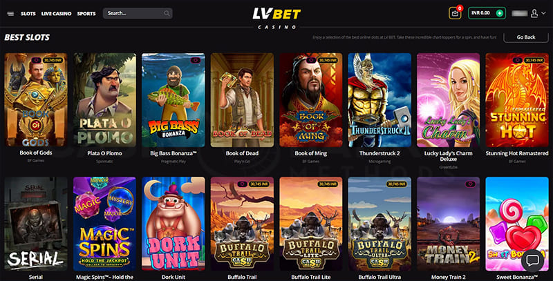 LV BET casino best slots