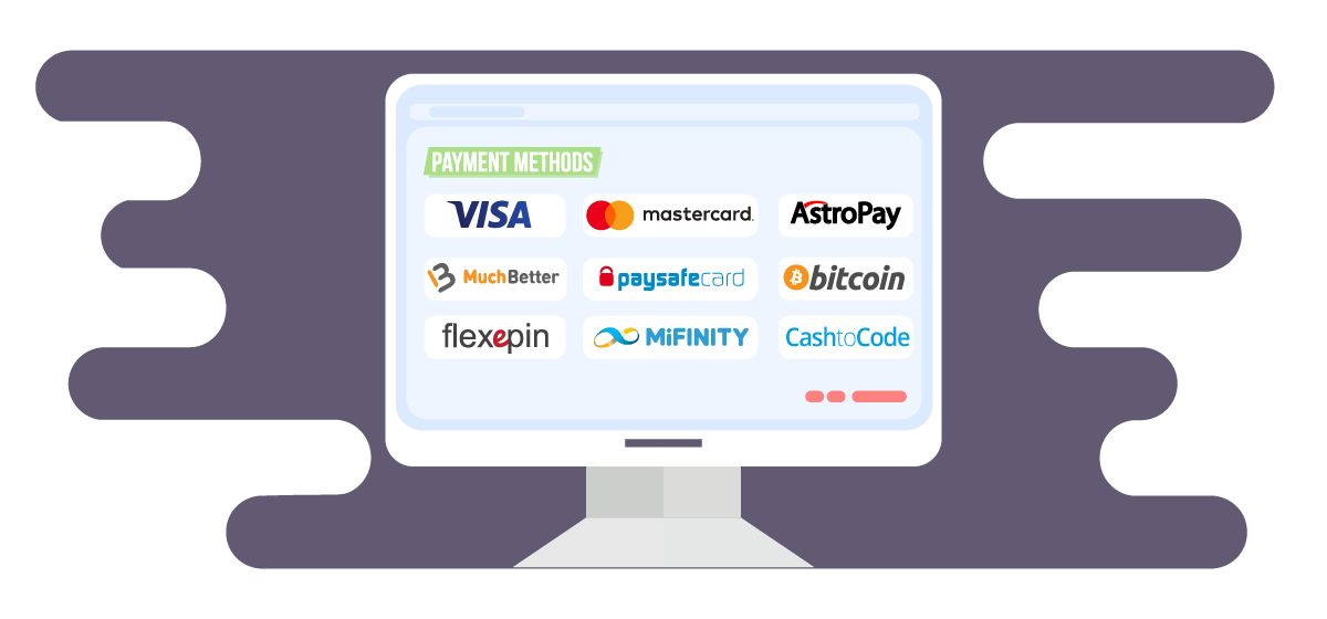 Alternative payment methods for casino welcome bonuses